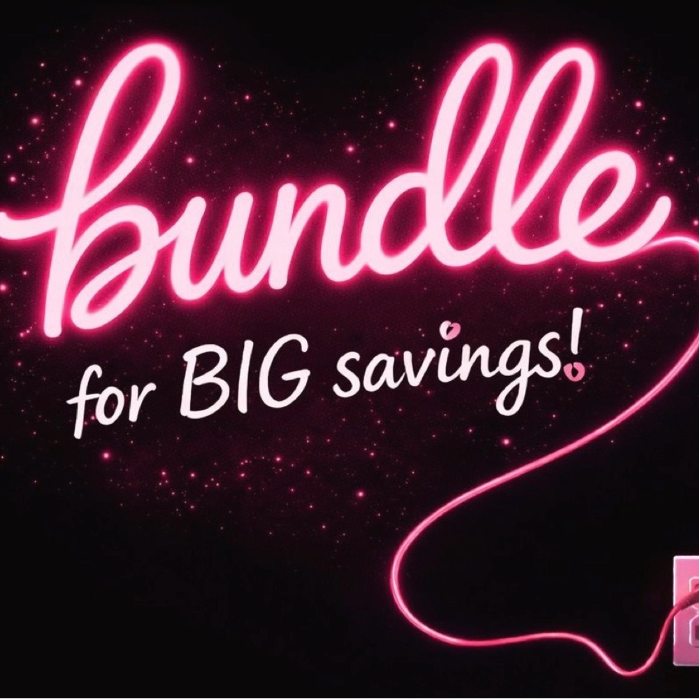 Bundle for Big  Savings on Purchases & Shipping!